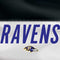 NFL Baltimore Ravens White Striped Surface Laptop 2 Skin